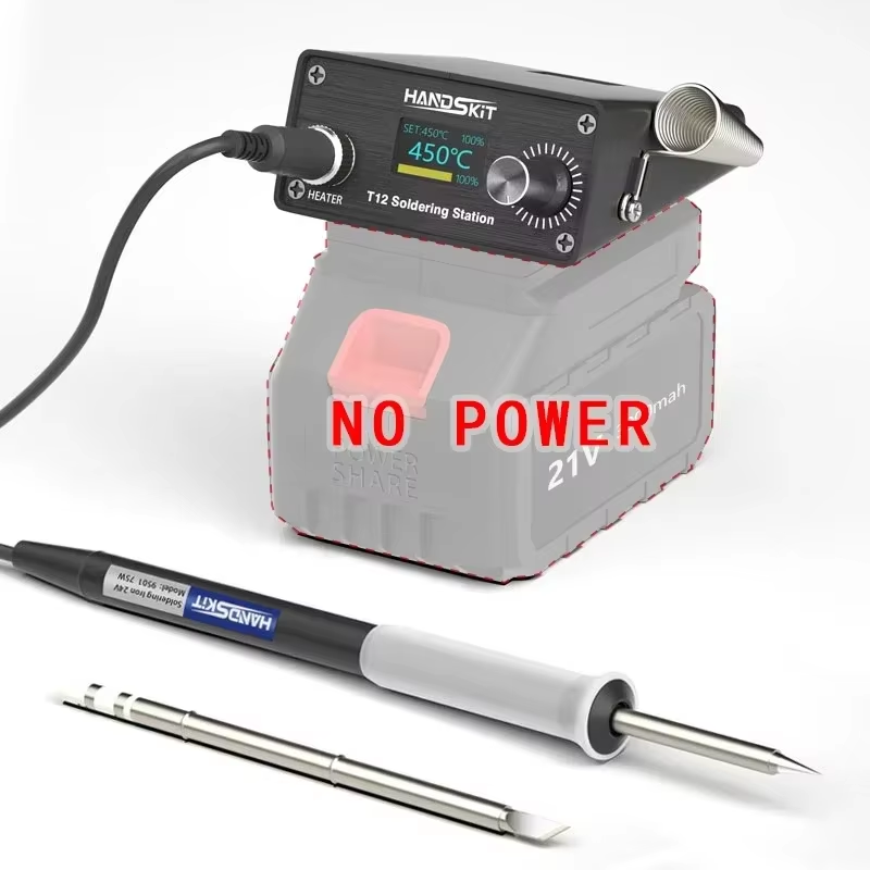 Digital Soldering Station T12 - Цифровая паяльная станция T12 с ЖК-дисплеем