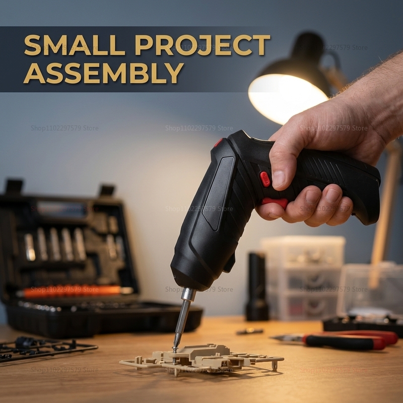 Electric Screwdriver Rechargeable Usb - Набор аккумуляторных беспроводных электрических отверток, 47