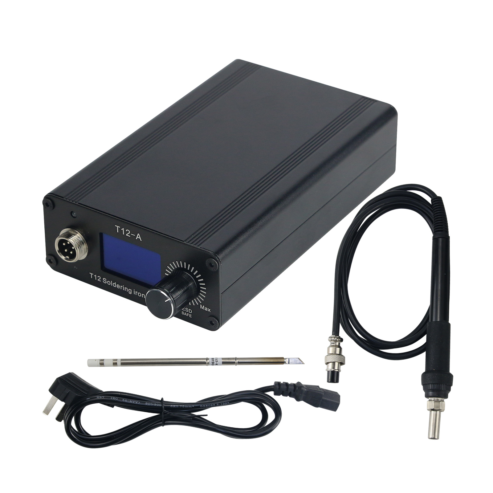 Digital Soldering Station T12 - HamGeek T12-A 50-700 ° Цифровой экран