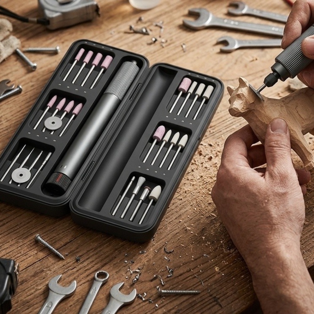 Cordless Rotary Tool Kit Accessories - Набор беспроводных роторных инструментов с 24