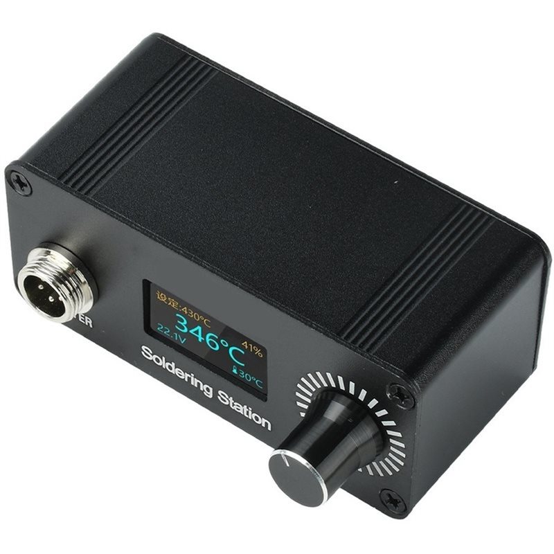 Digital Soldering Station T12 - Портативная мини-паяльная станция ABYN-Professional T12 с