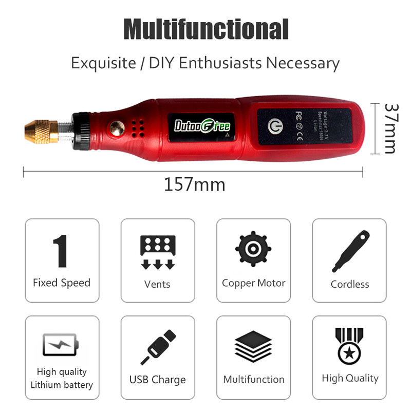 Беспроводной вращающийся USB-и – обзор и цена Cordless Rotary Tool Kit Accessories