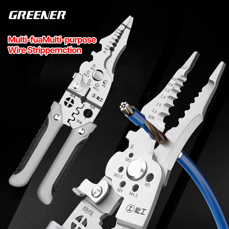 Многофункциональные клещи GREE – обзор и цена Automatic Wire Stripper Cutter
