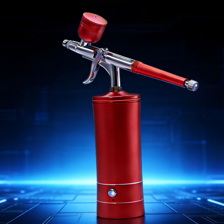 Портативный беспроводной аэрог – обзор и цена Airbrush Kit With Mini Compressor