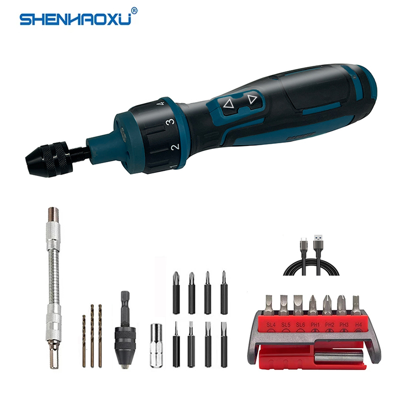 Перезаряжаемая аккумуляторная  – обзор и цена Electric Screwdriver Rechargeable Usb