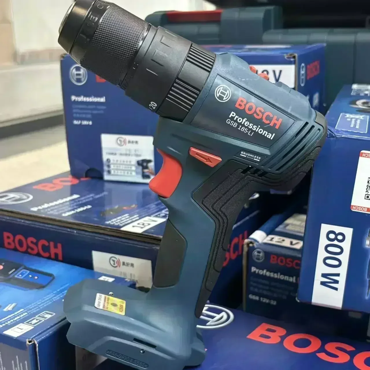 Bosch GSB 185-LI 18В Бесщеточн – обзор и цена Brushless Cordless Electric Drill 18V